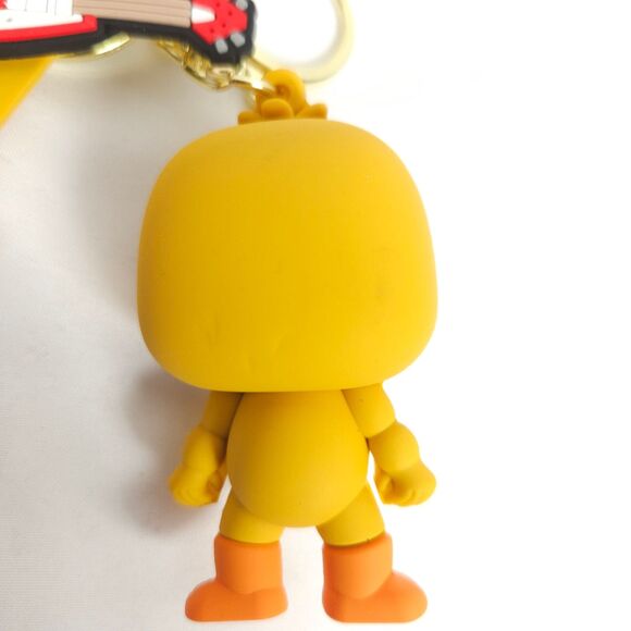 FNAF Chica 3D Keychain Five Nights at Freddy's Silicone Keyring Charm - Picture 3 of 3